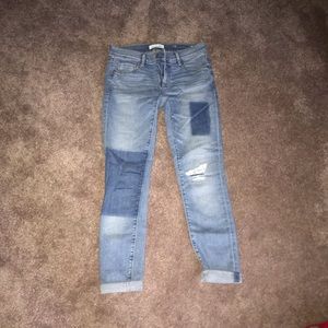 Patch jeans